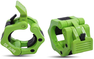 ABB INITIO Olympic Rod Locks barbell clamp yellow Weight Lifting Bar Weight Lifting Bar(Green)