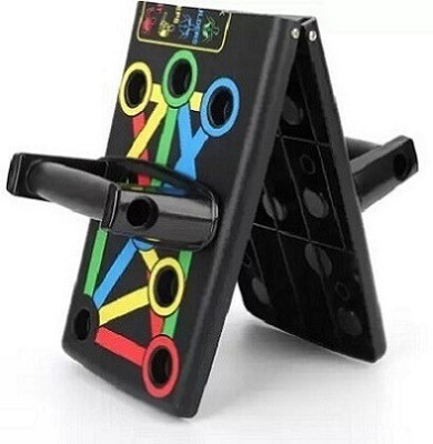 LIVOX (Multicolor) 10in1 Portable PushUp Board with Strong GripHandle Push-up Bar