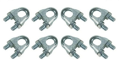 HOC ULOCK Gym Machine Wire U - Lock Multi-training Bar (Set of 8) Silver. Multi-training Bar