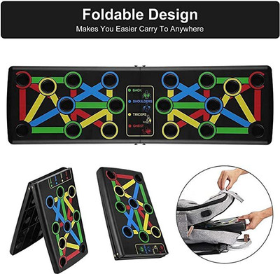 SV Retail Center Oh My Shop Push Up Board System 15 in 1 Body Exercise Tools for Men Women Push-up Bar