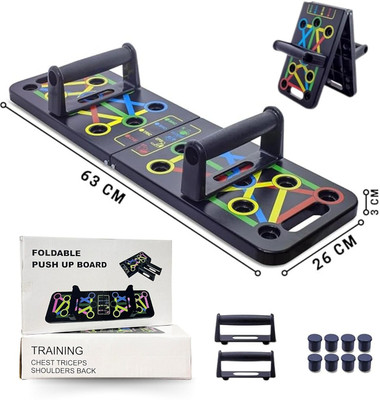 Tridev Enterprises Dips/Push Up Stand for Men & Women Push-up Bar(Black)
