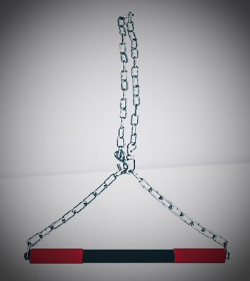 Dinetic Steel Height Increase Pull Up Bar for Chin Ups Hanging Rod With Chain (Home/Gym) Chin-up Bar(Multicolor)