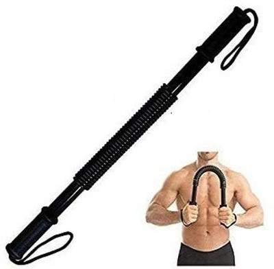 LIVOX Power Twister Bar Upper Body Exercise for Chest, Shoulder, Forearm 17 Multi-training Bar(Black)