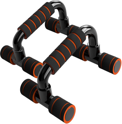 Potasa High-density Push Up Bar Stand For Home Exercise Dips Chest pres training Push-up Bar(Black, Red)