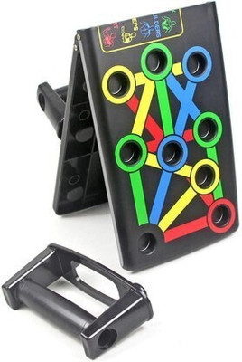 LIVOX Foldable Pushup board 29016 with Strong GripHandle for ChestPress Home&Gym Push-up Bar