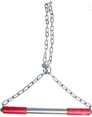 GYM KART Quality Hanging Pull Up Bar Height Increase with Heavy Chain (4FT) Pull-up Bar