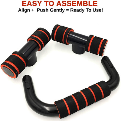 TRIMMO X01®Adjustable Hand Grip With Push Up Bar Stand For Gym Floor Grip Handy Durable Push-up Bar