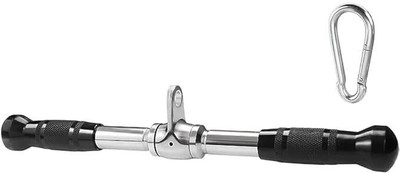 CityBastion Bicep Tricep Handle For Home And Gym Use. Pull-up Bar(Black)
