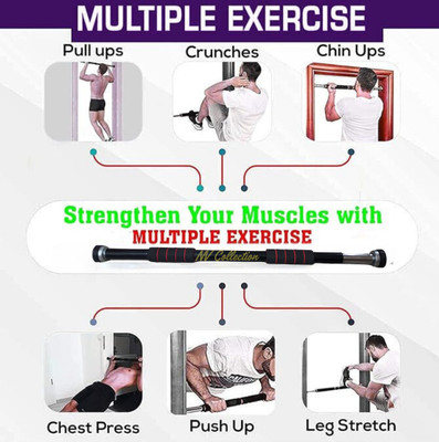 NV COLLECTION Pull-up Bar for Home Gym, Height Increas for Men, Women & Especially for Kids Push-up Bar(Multicolor)