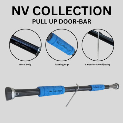 NV COLLECTION Multifunctions Adjustable Abdominal Training Bar, Pull-up Door Bar Push-up Bar Pull-up Bar(Multicolor)