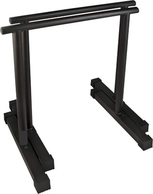 Allyson Fitness Fitness Dip,Tall Parallettes, Dip Station for Strength Training, Calisthenics Multi-training Bar(Black)