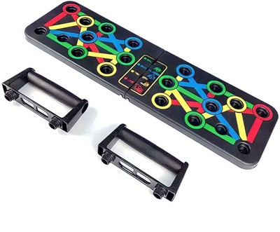 PushPro Multifunctional Push-Up Board Portable Home Workout Fitness Equipment Push-up Bar(Black)