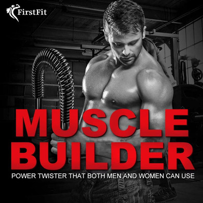 SIXTEEN Power Twister Bar 20kg Upper Body Exercise for Bicep Arm Strengthening/GHT19 Multi-training Bar(Black)