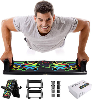 Dalton Portable Push Up Board System, 14-in-1 Body Building Exercise Push-up Bar