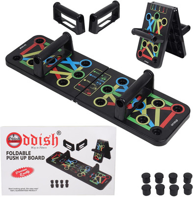 Oddish Push Up Board System, 15 in 1 Body Building Exercise Push-up Bar(Multicolor)