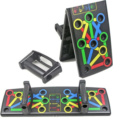 SIXTEEN Push Up Board with Color-Coded Body Building Stand Board Push-up Bar Push-up Bar