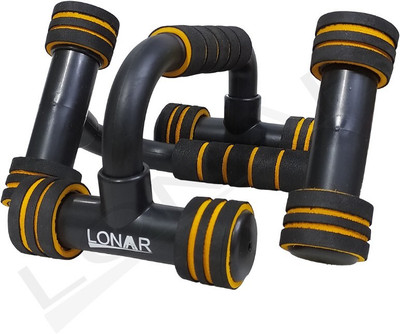 IPL Fitness Push Up Strong Exercise Stand Sport Gym Exercise Push-up Bar/Dips Push-up Bar(Black, Yellow)