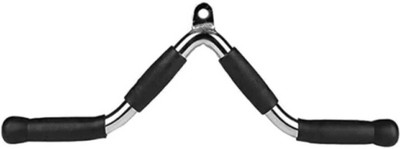 RRSPORTS Latest V Shaped Triceps Handle With S Lock Multi-training Bar(Black)