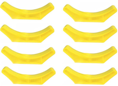 MRT SPORTS Dumbbell Saddles Replacement Spare Part Dumbbell Holder Brackets, Pack of 8 Dumbbell Stand(Yellow)