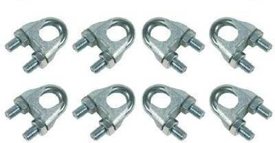Etahmart ULOCK Gym Machine Wire U - Lock (Set of 8) Weight Lifting Bar(Silver)