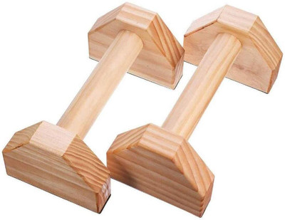 hkutotech Wooden Push Up Bars Premium Quality Handstand Push-up Bar