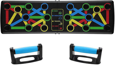 GLARIXA Push Up Board System, Multi-Function Foldable 14 in 1 Push Up Exercise Board Push-up Bar