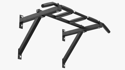 ks creations Heavy Duty monkey bar / chin up bar with foam grip -black Chin-up Bar