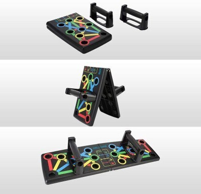 Oddish Foldable Pushup board 29007 with Strong GripHandle for ChestPress Home&Gym Push-up Bar