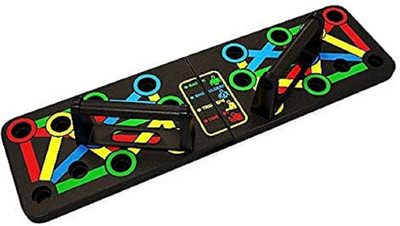 SIXTEEN Push Up Board with Color-Coded Body Building Stand Board System Push-up Bar
