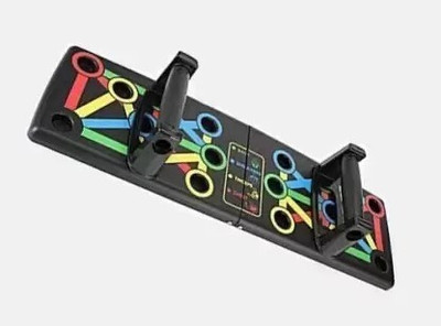 LIVOX Strong 10in1 Portable PushUp Board with Strong GripHandle Push-up Bar
