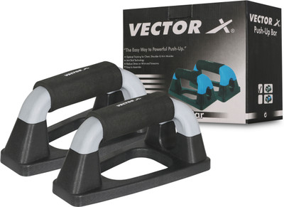 VECTOR X Push Up Bar Stand Pair For Men & Women Work Out Stand With Comfort Grip Push-up Bar