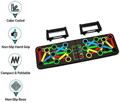 Oddish Push Up Board with Color-Coded Body Building Stand Board System Push-up Bar