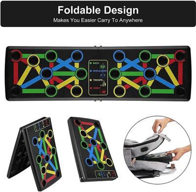 HOUSE OF COMMON Push-up Board 14 in1 Body Building Fitness Equipment Chest Arm Muscle Push-up Bar