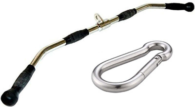HACKERX 1 set of High pulley LAT Bar, Multi training bar, Pro Grip seated Multi-training Bar