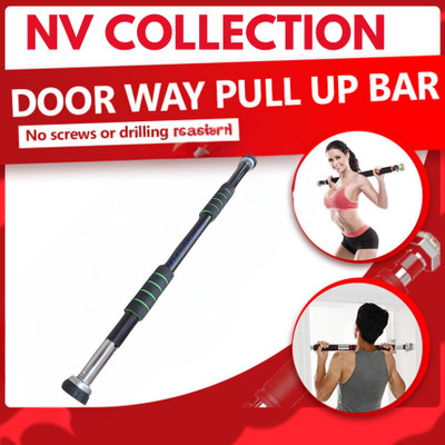 NV COLLECTION Multi-Purpose Gymnastic Door Bar with Height Adjustment Functionality Multi-training Bar