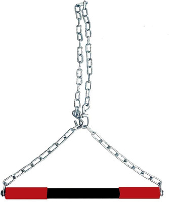 HACKERX Chin up Bar, Steel Chin Up, Sangal Hanging Rod with Chain ChinUp Pull-up Bar