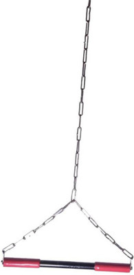 HOC SPORTS & FITNESS Height Increasing Chinup Bar/Hanging Chain with 4ft Chain Chin-up Bar(Black)