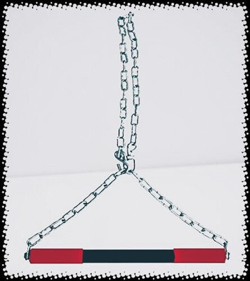 SIXTEEN Steel Height Increase Pull Up Bar for Chin Ups Hanging Rod for Home/Gym Use Chin-up Bar