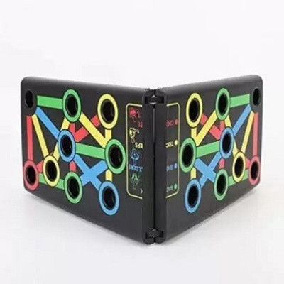 Camperdown Multi-Color Multifunctional Push Up Board | Push Up Bar| Push Up Stand for Push-up Bar
