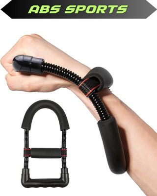 ABSSports Wrist and Forearm Strengthener Exerciser, Hand Exercisers Strengthening Devices Triceps Bar(Black)