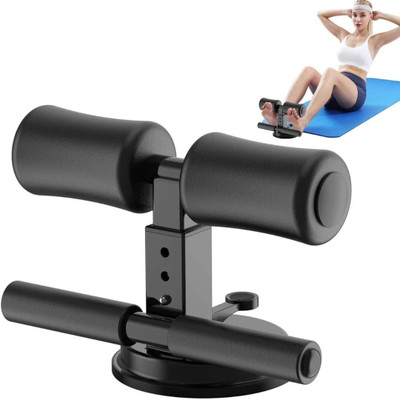 GJSHOP Sit-ups and Push-ups Assistant Device For Weight Lose Gym Workout Sit-up Bar(Black)
