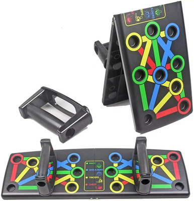 LIVOX Push up flex board Home Exercise Fitness Equipment Home & Gym Exercise Push-up Bar(Multicolor)