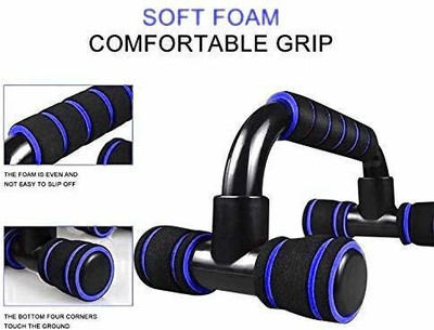 SIXTEEN Push Up Bars Stand with Foam Grip Handle for Chest Press Push-up Bar
