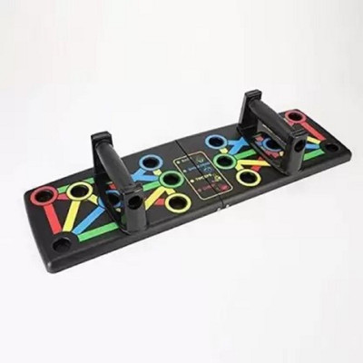 Oddish Push Up Board 9 in 1 Pushup Stand for Home Gym,Foldable Push-up Bracket Push Multi-training Bar(Multicolor)