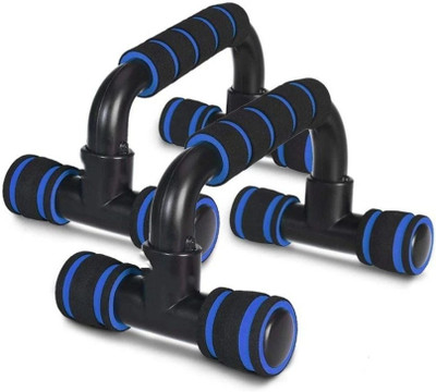 SIXTEEN Strong Plastic Pushup Stands with Comfortable Foam Grip Dips Stand Home Gym Push-up Bar