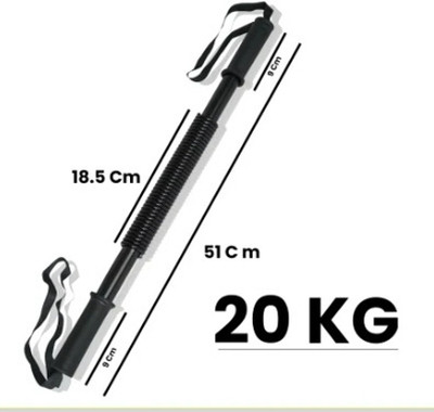 BOLDHIGH Power Twister Exerciser spring multi training bar Multi-training Bar(Black)
