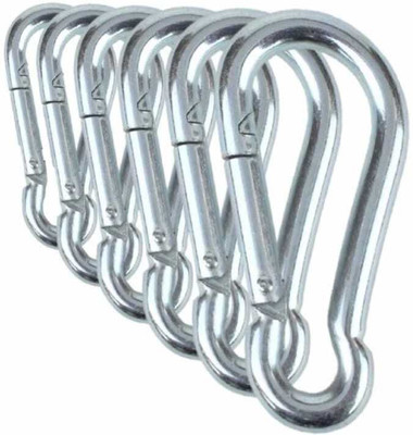 FW Sports Snap hook S-lock for Home & Gym Use Multi-training Bar(Silver)