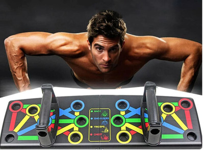 LIVOX Push Up Board System,Multi-Function Fordable 16 in 1 Push Up rack Push-up Bar(Multicolor)