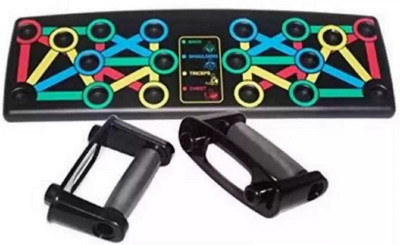 SIXTEEN multi-colored Rack Board Comprehensive Fitness Exercise Workout Push-up Bar Push-up Bar(Multicolor)