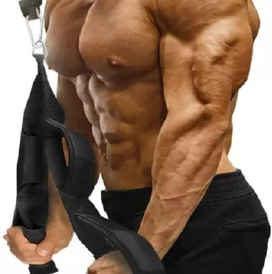 Fitcozi Tricep Rope Pull Down Fitness Cable Attachment for gym Triceps Bar